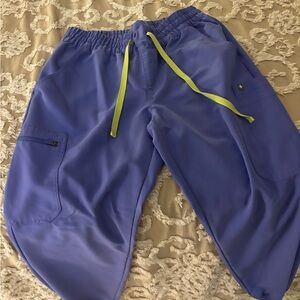 Figs Indigo Purple Scrub Pants